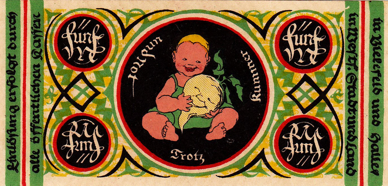 Illustration for article titled The Intricate Makeshift Money Germans Relied On Between World Wars
